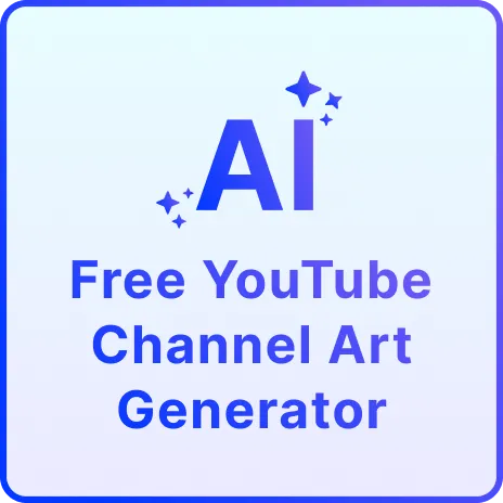 Free AI YouTube Channel Art Generator, Free AI YouTube Channel Art Maker Online
